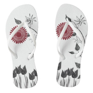 Flip Flops Floral