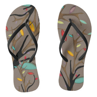 FLIP FLOPS FOR MEN BLACK AND BROWN