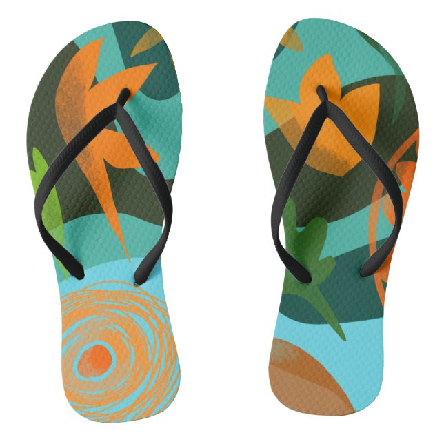 Flip flops for summer holidays (Footbed)