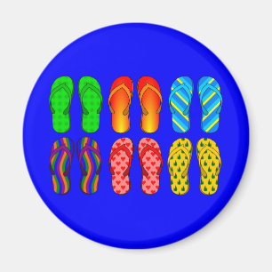 Flip Flops Galore Magnet