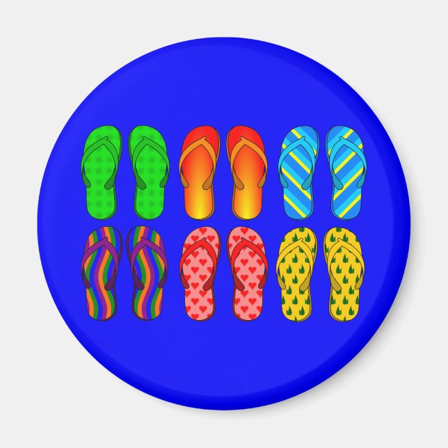 Flip Flops Galore Magnet (Front)
