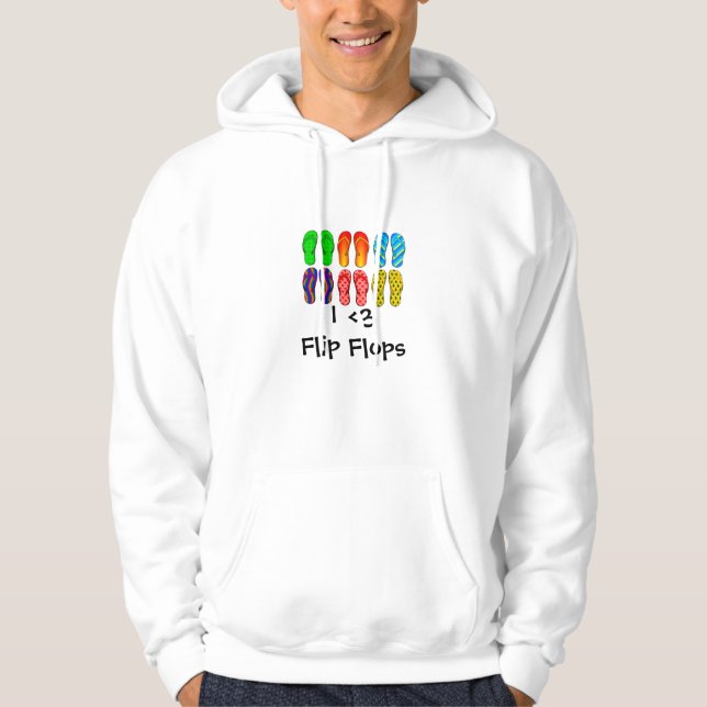 Flip Flops Hoodie (Front)