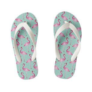 Flip Flops, Kids/Flamingos Kid's Jandals