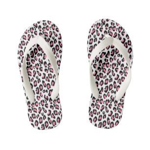 Flip Flops, Kids/Leopard Print Kid's Jandals