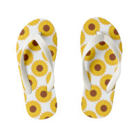 Flip Flops, Kids/Sunflowers