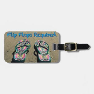 Flip Flops Luggage Tag