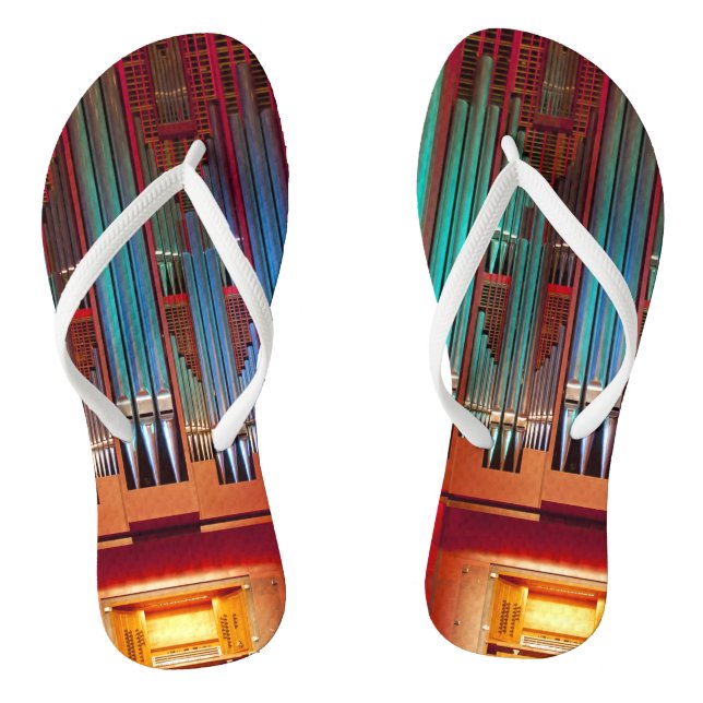 Flip-flops of pipe organ jandals (Footbed)