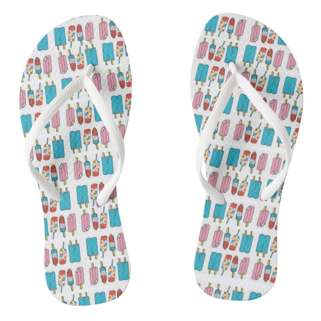 Flip Flops Popsicles  (Footbed)