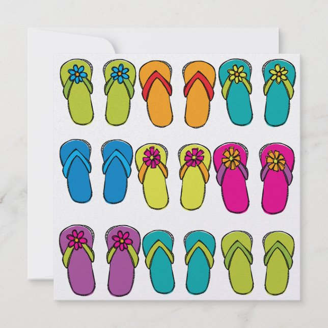 Flip Flops - SRF Invitation (Front)