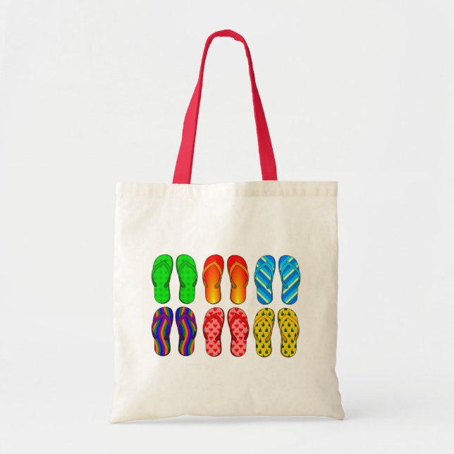 Flip Flops Summer Tote (Front)