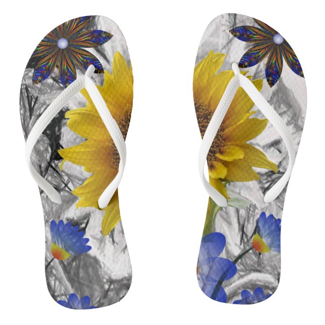 Flip Flops Sunflower (Footbed)