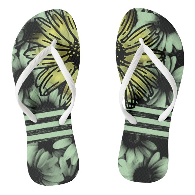 Flip Flops Sunflower (Footbed)