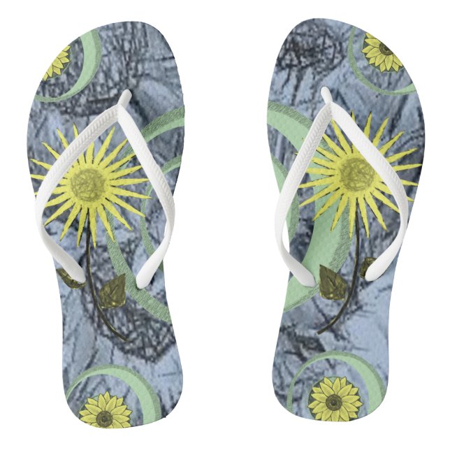 Flip Flops Sunflower (Footbed)
