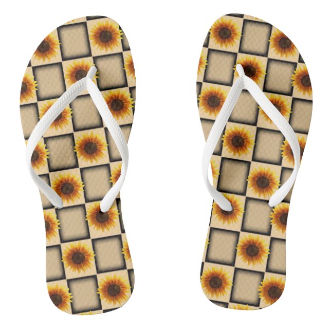 Flip Flops Sunflower (Footbed)