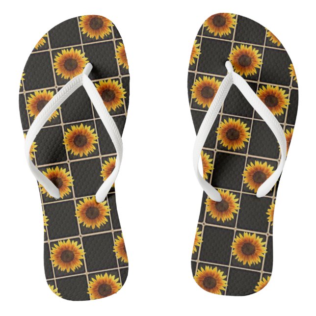 Flip Flops Sunflower (Footbed)
