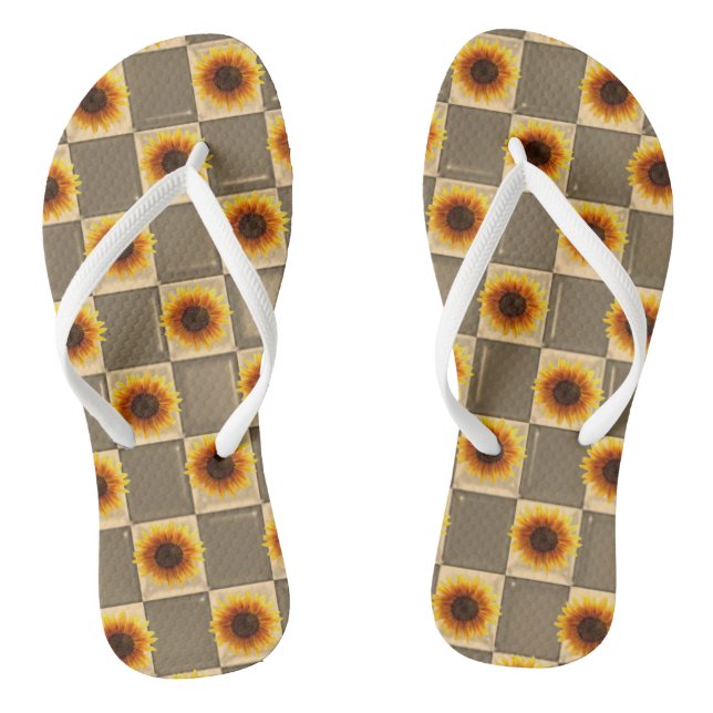 Flip Flops Sunflower (Footbed)