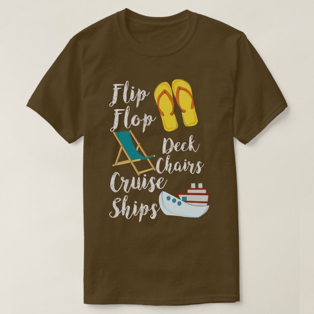 Flip Flops T-Shirt (Design Front)