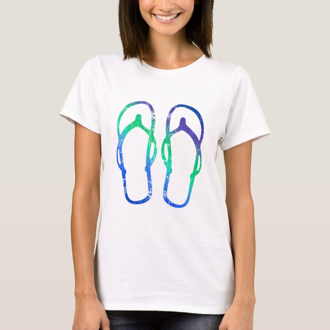 Flip Flops T-Shirt (Front)