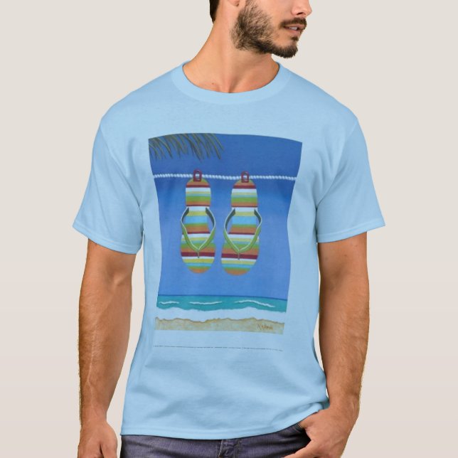 flip flops T-Shirt (Front)