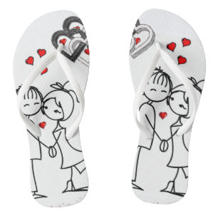 Flip Flops Valentine's Day