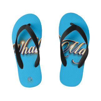 Flip Flops Whale Magic Blue