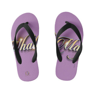 Flip Flops Whale Magic Purple