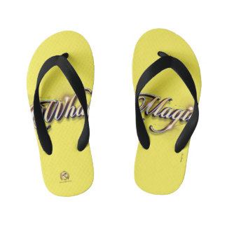 Flip Flops Whale Magic Yellow