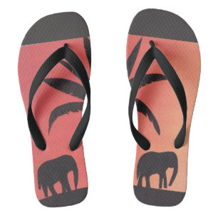Flip-flops with Elephant Design Jandals