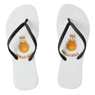 Flip Flops with Sol Brillo Sola Logo | Inspiration