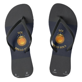Flip Flops with Sol Brillo Sola Logo | Inspiration