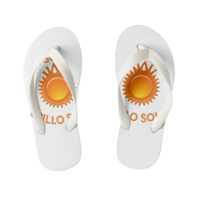 Flip Flops with Sol Brillo Sola Logo | Inspiration (Footbed)