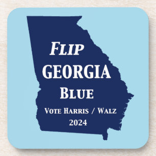 Flip Georgia Blue in 2024 Coaster