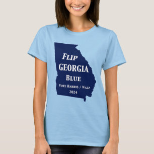 Flip Georgia Blue in 2024 T-Shirt