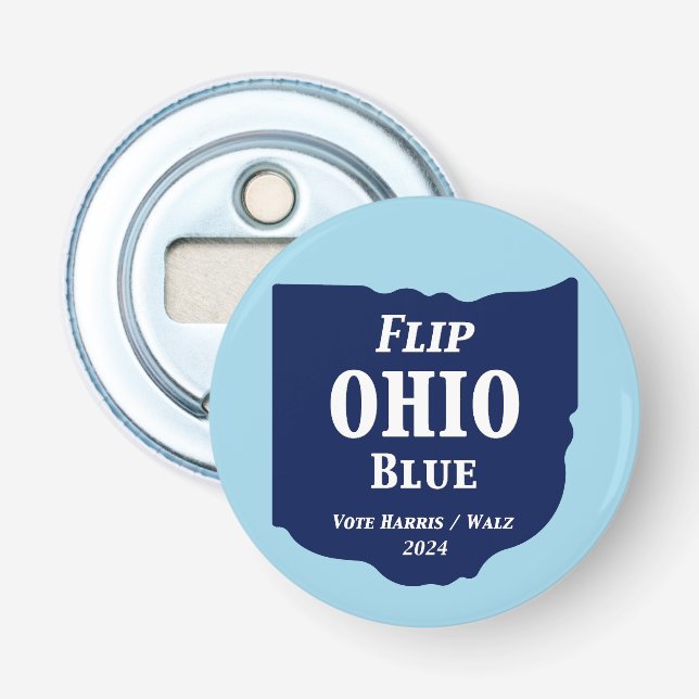Flip Ohio Blue in 2024 Bottle Opener (Front)