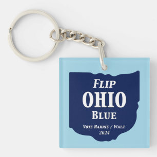 Flip Ohio Blue in 2024 Key Ring