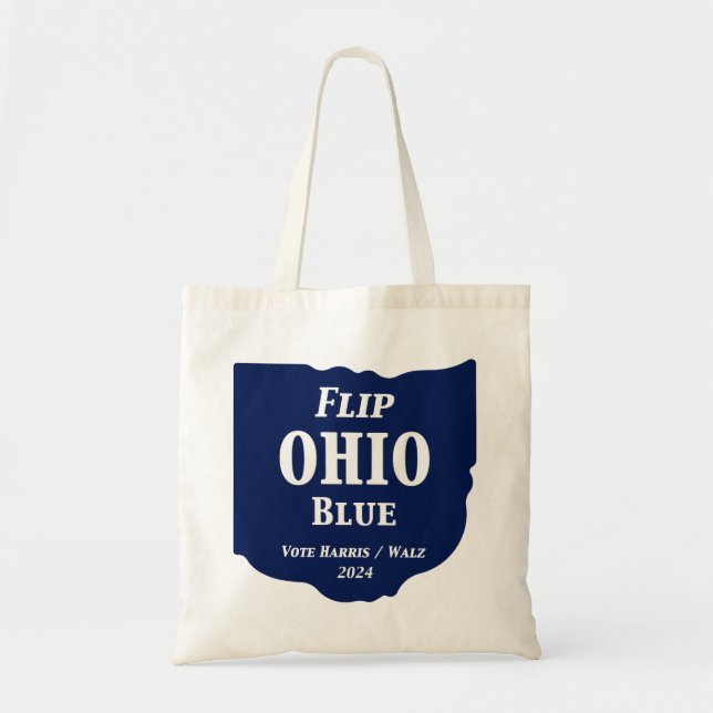 Flip Ohio Blue in 2024 Tote Bag (Front)