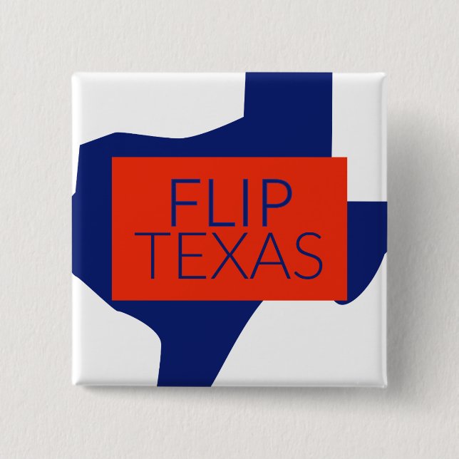 Flip Texas Round Button (Front)