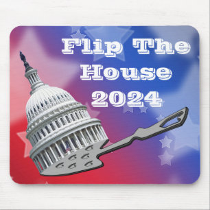 Flip The House Vote Blue 2024 Mouse Pad