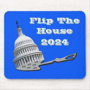 Flip The House Vote Blue 2024 Mouse Pad