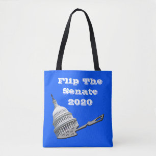 Flip The Senate Vote Blue 2020 Tote Bag
