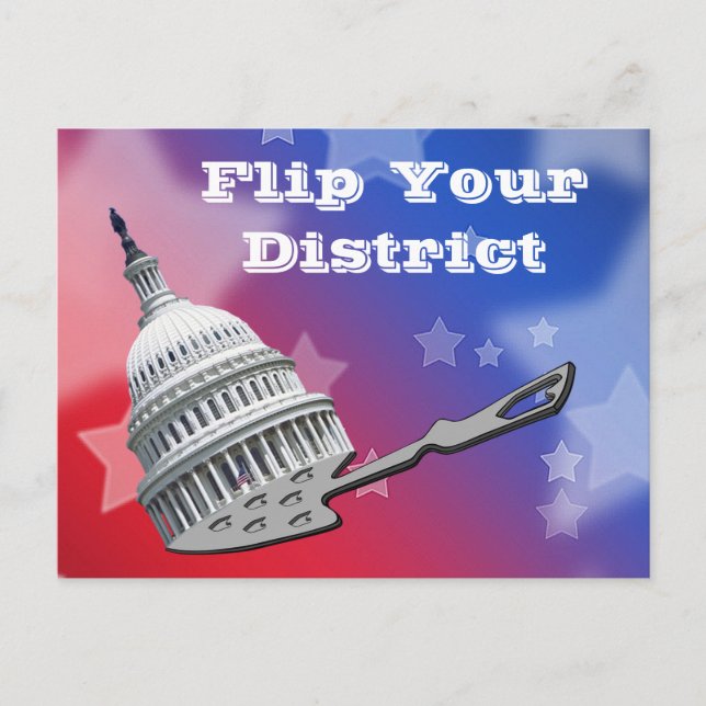 Flip Your District Vote 2026 Postcard (Front)