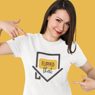 Flipped That House Tri-Blend T-Shirt Tri-Blend Shirt