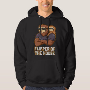 Flipper of the House Daddy Hard Work Dad Dedicatio Hoodie