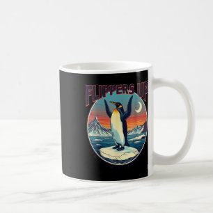 Flippers Up I Stand With The Penguins Funny Tee  Coffee Mug