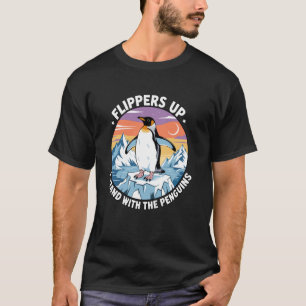Flippers Up I Stand With The Penguins T-Shirt