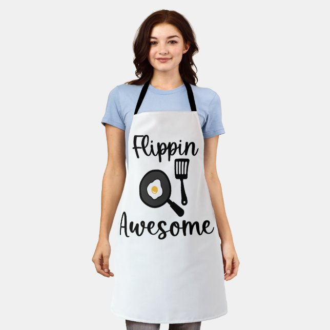 Flippin Awesome Apron  (Worn)