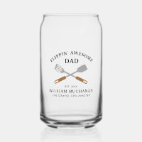 Flippin Awesome Dad BBQ Father Personalised