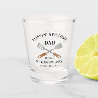 Flippin Awesome Dad BBQ Father Personalised
