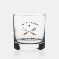 Flippin Awesome Dad BBQ Father Personalised