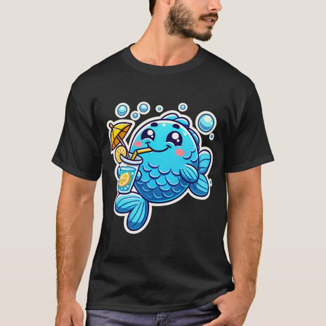 Flippin' N Sippin' T-Shirt (Front)